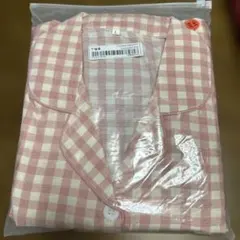 Lサイズ ピンクチェック パジャマ