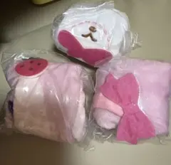 シュガーバニーズ 巾着 しろうさ ももうさ　ストロベリーうさ