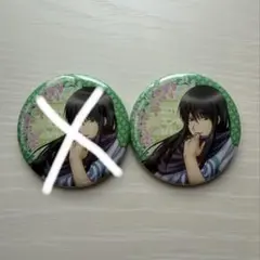 桂小太郎 銀魂 ズンボラ星人 缶バッジ 2点セット