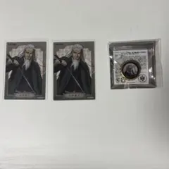 ゴールデンカムイ シークレット王冠缶バッジ クリアカード 土方