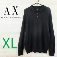 ARMANI●アルマーニ エクスチェンジ＜襟付きニット＞M1884m