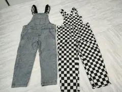 shein　キッズ　ボーイズ　オーバーオール　2点