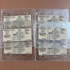 新品　未使用　無印良品　アクリルフレーム　フォトフレーム　④ L判サイズ　6枚