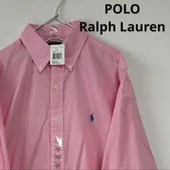 新品 90s POLO Ralph Lauren 長袖BDシャツ ピンク