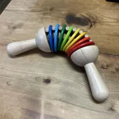 PlanToys 木製知育玩具 レインボーカラー　※箱無しのサムネイル