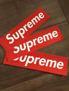 最安値　Supreme ステッカー３枚セット　シュプリーム