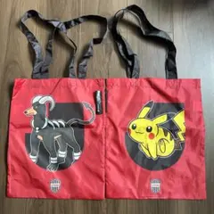 ヴィッセル神戸 ポケモン コラボ トートバッグ 2枚セット