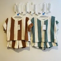 ベビー服 ストライプ セットアップ 80㎝