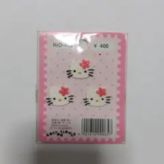 新品未使用　当時物　サンリオ ハローキティ ミニワッペン 3個セット　平成レトロ