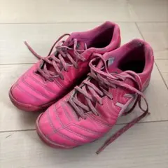 ASICS DS Light ピンク　サッカー　トレーニングシューズ　22センチ