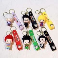 HUNTER×HUNTER　アクリルキーホルダー6セット（ゴン・キルアなど）