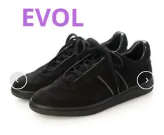 EVOL スエードレースアップスニーカー IZ5792 ブラックのサムネイル