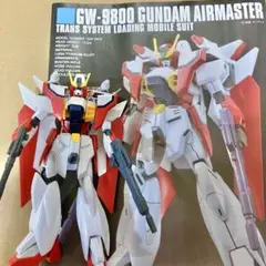【素組】ガンプラ　HG ガンダムエアマスター　取説付のサムネイル