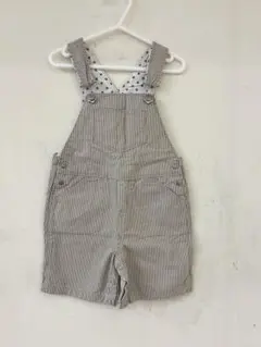 美品 Petit Bateau プチバトー ベビー オーバーオール つなぎ 90