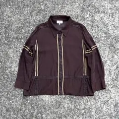 【希少】90s FENDI レーヨン100% 長袖シャツ archiveのサムネイル