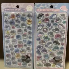 正規品 ボンボンドロップシール ボンドロ 水族館限定 くらげ イルカ 2点セット