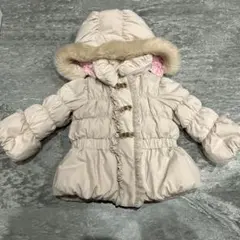 メゾピアノ　フリルダウンコート