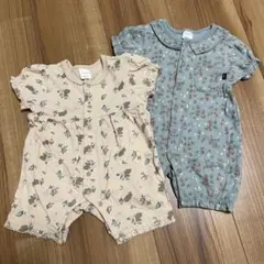 ロンパース カバーオール 50〜60 futafuta フタフタ バースデイ