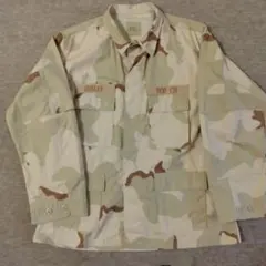 米軍　bdu デザート　カモ　ミリタリー　ジャケット　XL-R