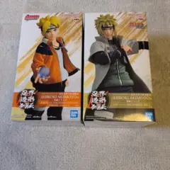 NARUTO うずまきボルト 波風ミナト フィギュアセット