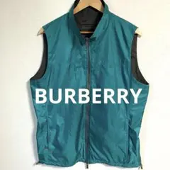 【雰囲気抜群❗️】BURBERRY GOLF リバーシブル ベスト 三陽商会のサムネイル