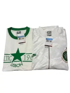 【激レア】NIKE セルティック40周年 記念トラックジャケット+Tシャツ