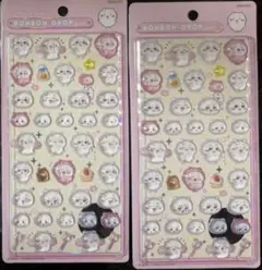 【新品未使用未開封】ちいかわ BONBON DROP シール 2シートセット