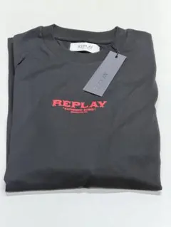 REPLAY リプレイロゴ半袖クルーネックTシャツのサムネイル