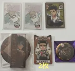 鬼滅の刃　劇場物販　無限城編　カフェ　缶バッジ　ムビチケ風カード　悲鳴嶼行冥