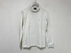 本物パーリーゲイツストレッチタートルネックボーダーロング長袖シャツTシャツ白XSのサムネイル