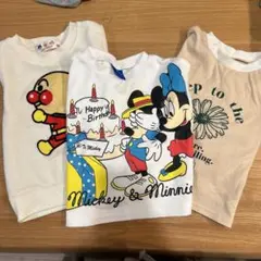 長袖　まとめ売り　90 トレーナー　ロンT アンパンマン　ディズニー