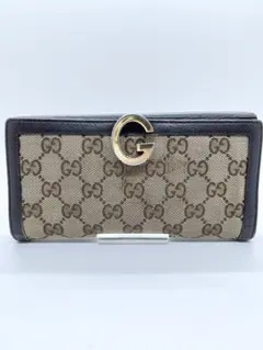 GUCCI GGキャンバス 長財布