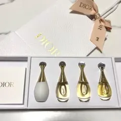Dior ディオール バースデーギフト ジャドール ミニ香水セット 4本 非売品