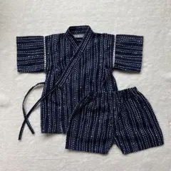 甚平 男の子 90 紺 ネイビー