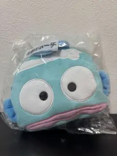 ハンギョドン　一番くじ　顔型ポーチ 水色