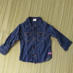 BREEZE デニム長袖シャツ サイズ95