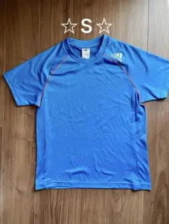 adidas アディダス Tシャツ ブルーのサムネイル
