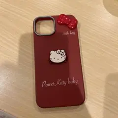 iPhone13用 携帯ケース　キティー