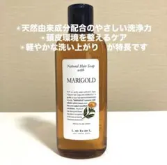 【新品/送料込】ルベル ナチュラルヘアソープ ウィズ MG（マリーゴールド）のサムネイル