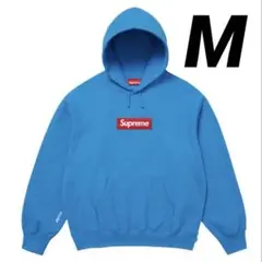 Supreme Box Logo Hooded (25FW) Cyan
