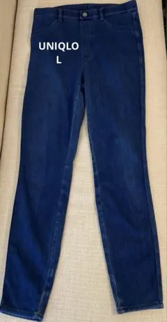 【中古】L ユニクロ　レギンスパンツ　ヒートテック