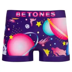 【BETONES】COSMO WORLD ブルー メンズ ボクサーパンツ 宇宙のサムネイル