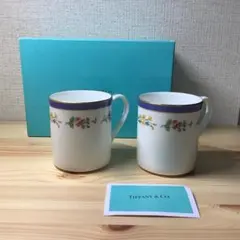 新品未使用☆Tiffany Floral マグカップ ２個セット