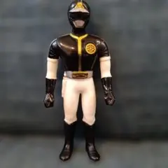 80ｓポピー　ダイナマン　ソフビ　ダイナブラック12cm 昭和レトロ　当時物のサムネイル