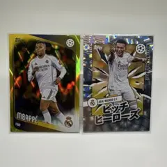 Topps Kylian Mbappe カード 2枚セット