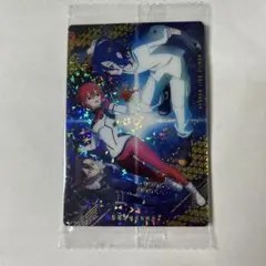 ジークアクスカードウエハース SR1-28 マチュ&ニャアン&シュウジ