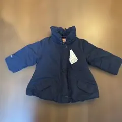 クレードスコープ　80サイズ　中綿コート　ネイビー