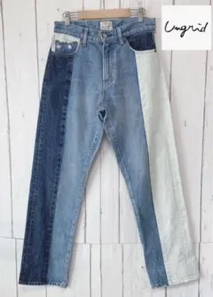 アングリッド　ungrid リメイク　デニムパンツ