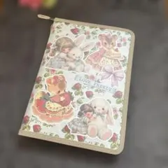 おすそ分けファイル　6穴バインダー　ファスナー付き♡