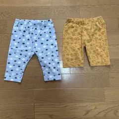 UNIQLOベビー　夏用ズボン2枚セット
